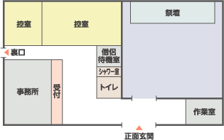 丸和堂本社会館 フロアマップ